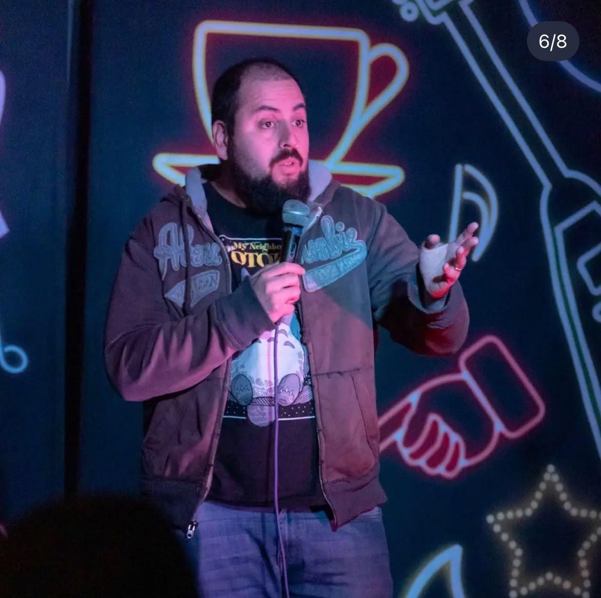 Zektor en Taburete Club de Comedia