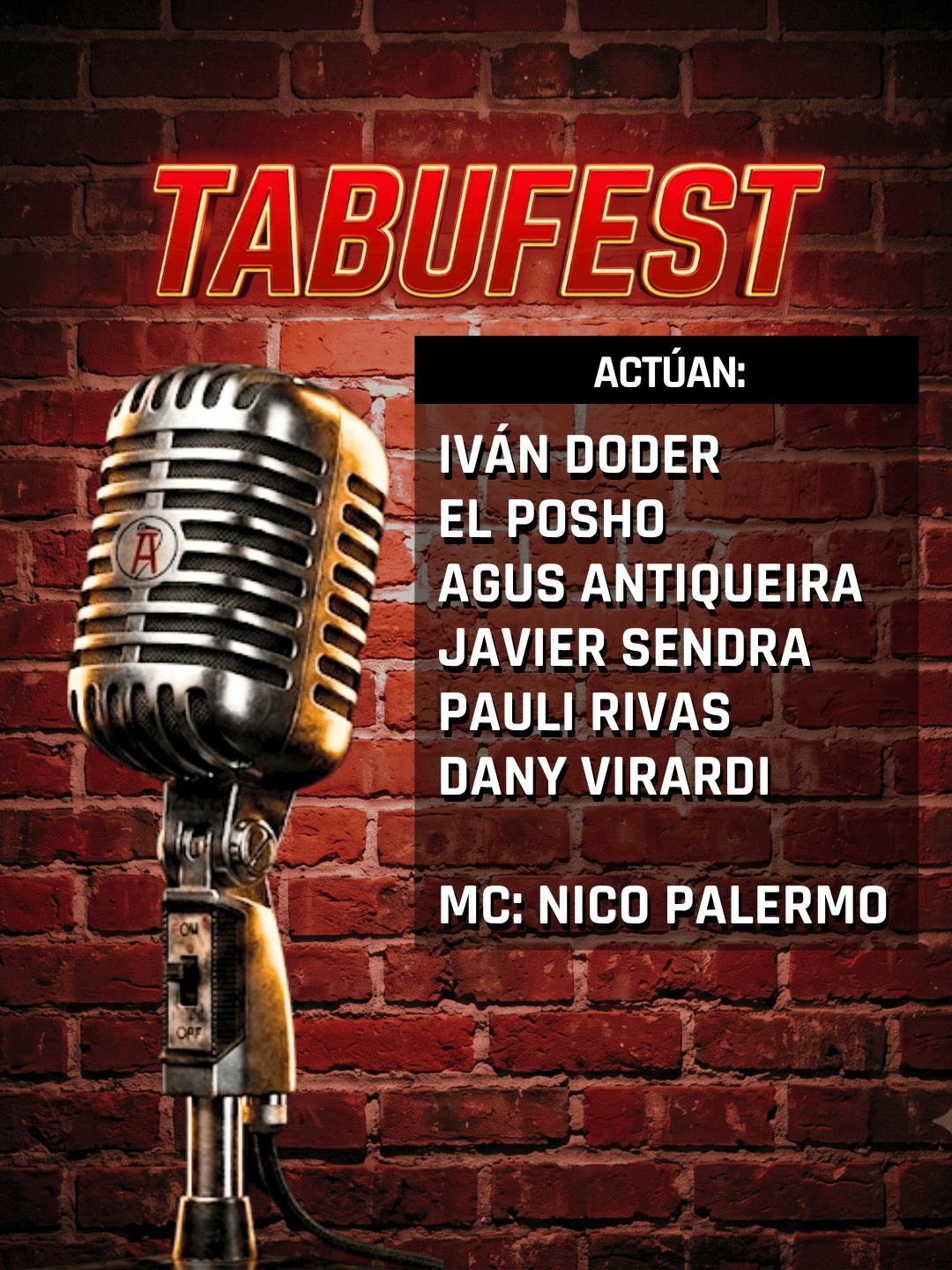 TabuFest - Puro Stand Up Sin Pausa