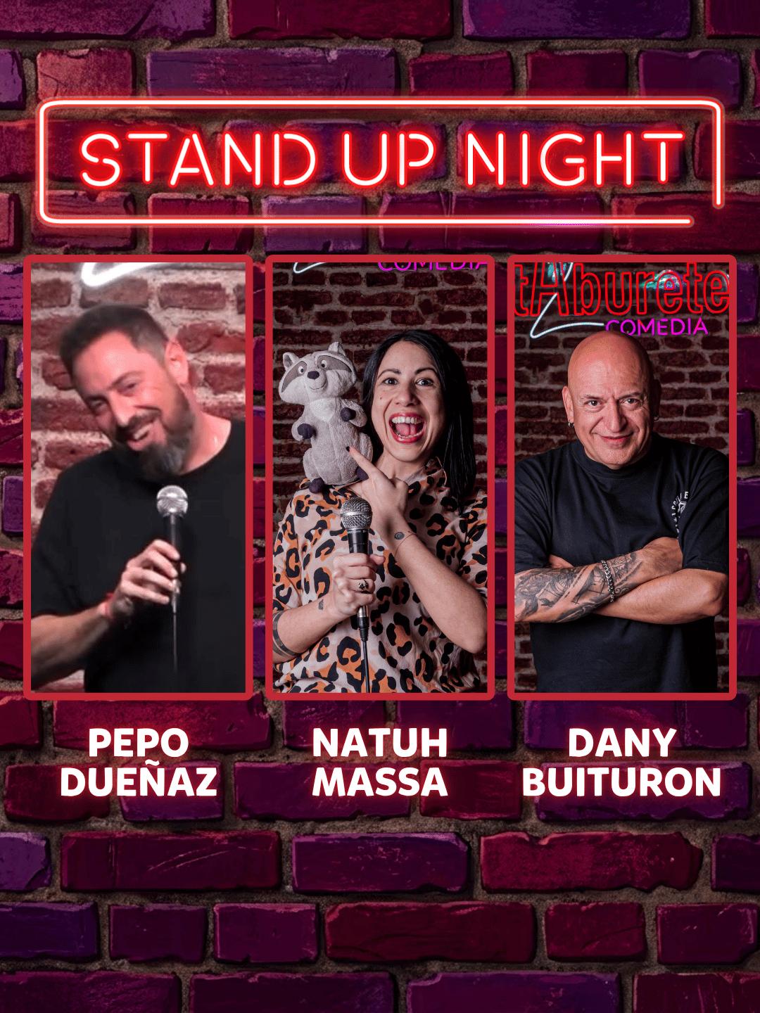 Taburete Presenta Stand Up Night