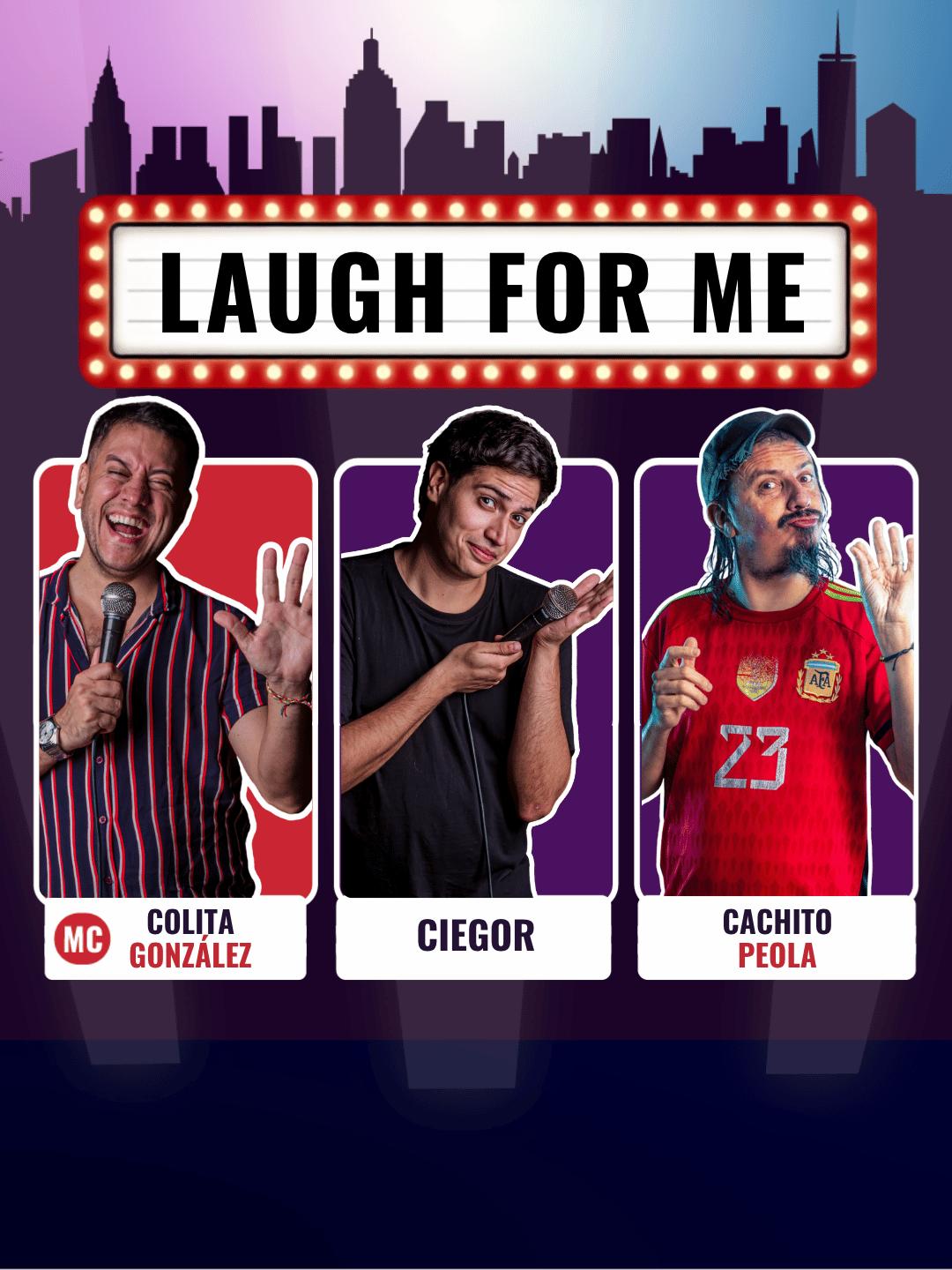 Laugh For Me - Stand Up en Palermo