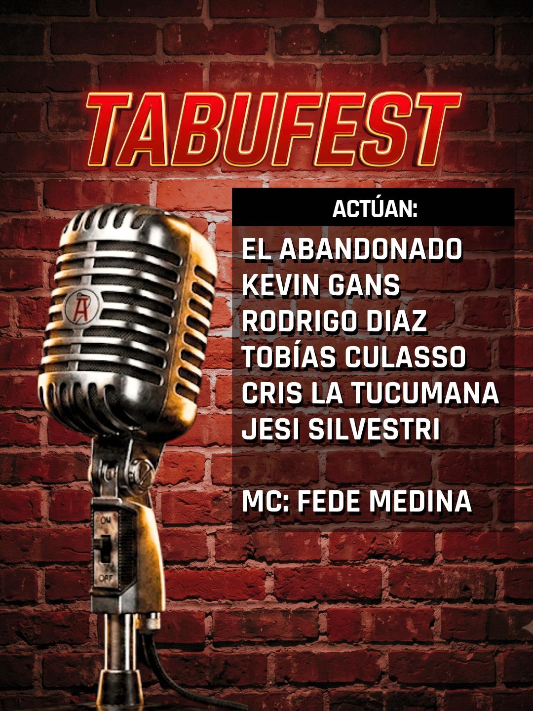 TabuFest - Puro Stand Up Sin Pausa