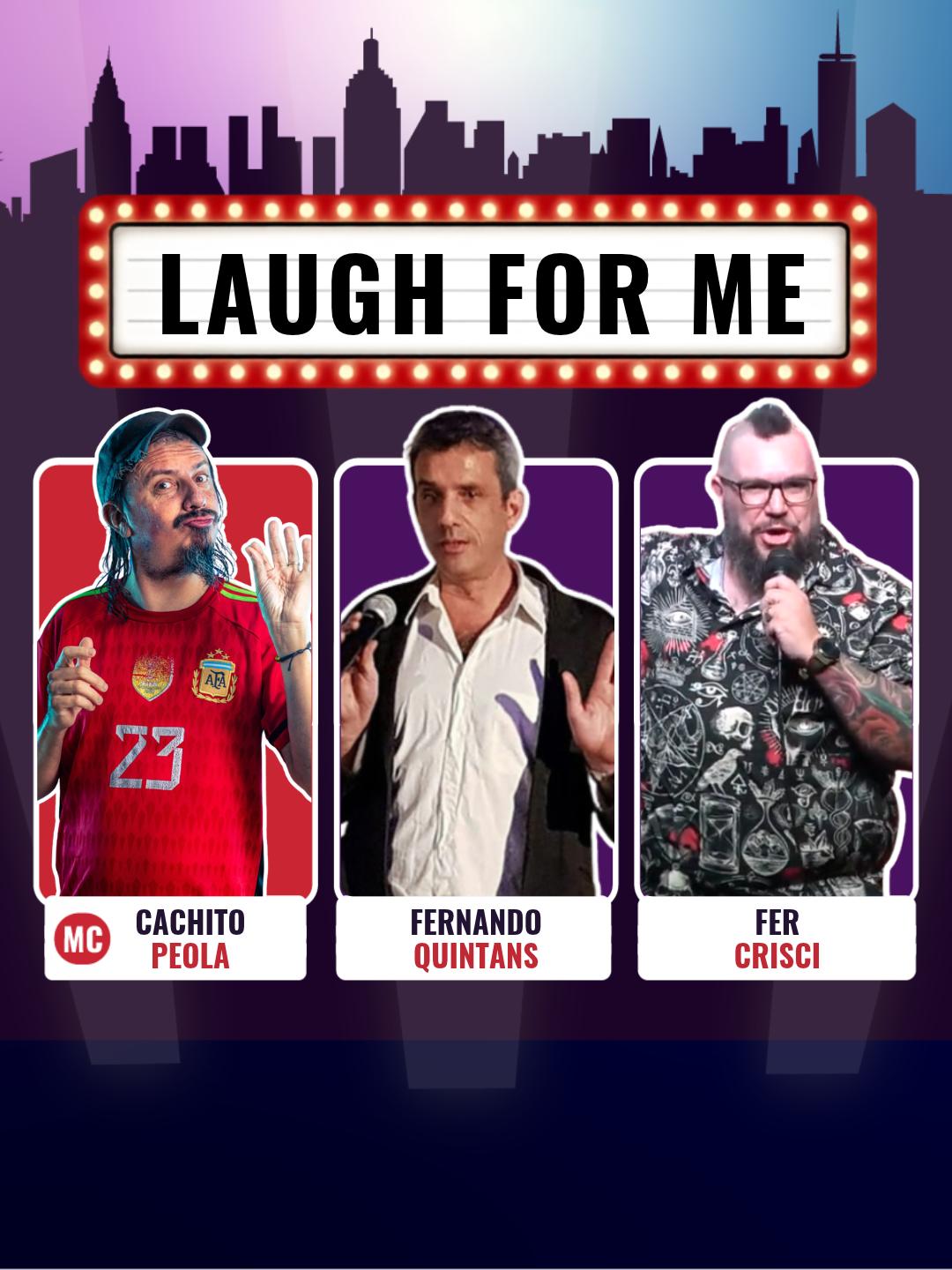Laugh For Me - Stand Up en Palermo