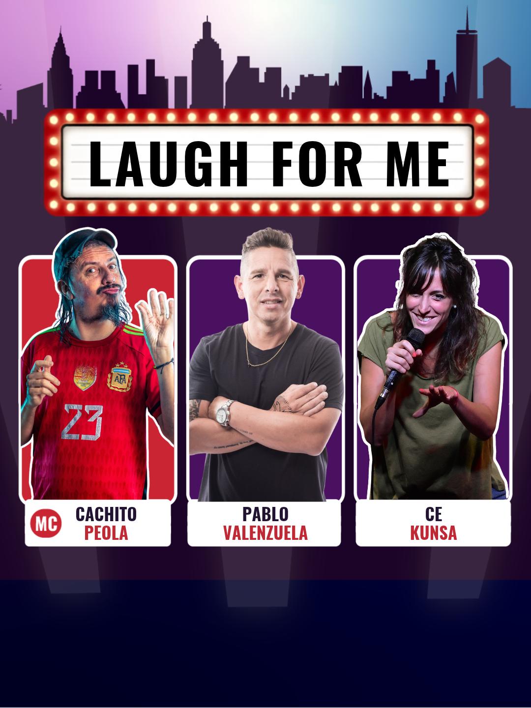 Laugh For Me - Stand Up en Palermo