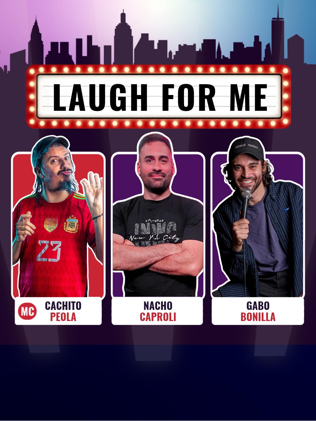 Laugh For Me - Stand Up en Palermo