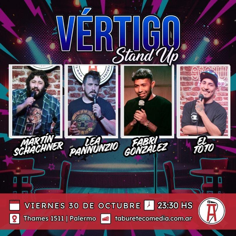Show de Stand Up en Taburete Club de Comedia - Viernes 30 de Octubre 23:30hs