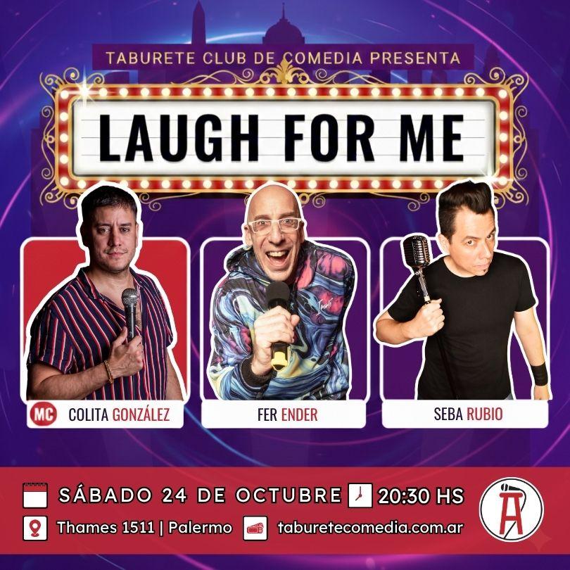 Show de Stand Up en Taburete Club de Comedia - Sábado 24 de Octubre 20:30hs