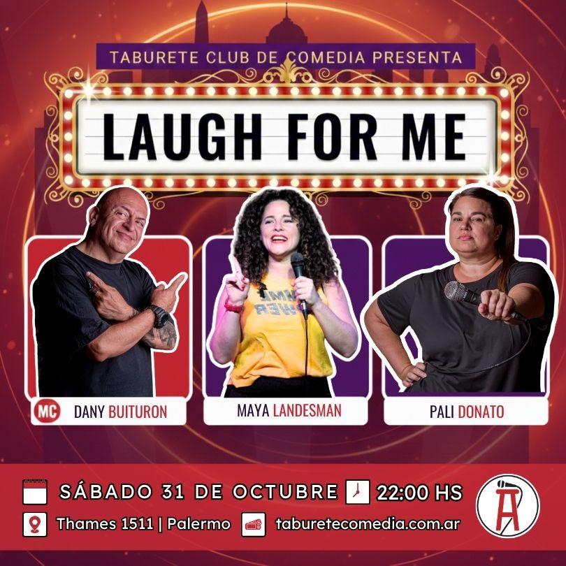Show de Stand Up en Taburete Club de Comedia - Sábado 31 de Octubre 22:00hs