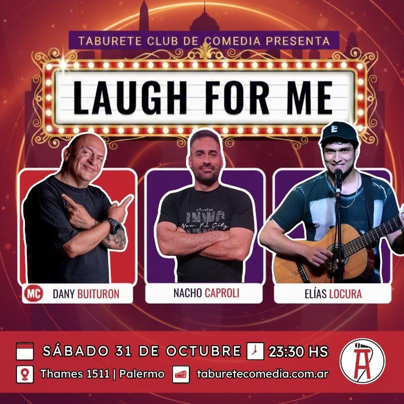 Show de Stand Up en Taburete Club de Comedia - Sábado 31 de Octubre 23:30hs