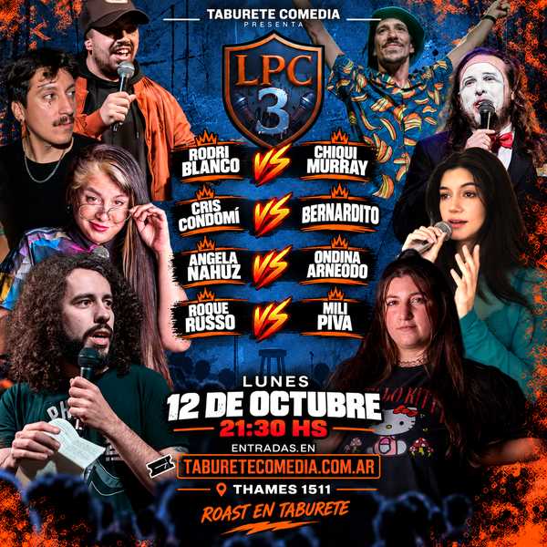 LPC Fecha 3 - Lunes 12 de Octubre 21:30hs